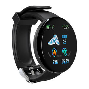 Nieuwste <span class=keywords><strong>Smart</strong></span> Horloge D18 Ronde Screen <span class=keywords><strong>Smart</strong></span> Armband Met Hd Lcd-scherm Sport Smartwatch - Product Image 6