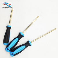 Herramientas Antichispas, Destornillador Phillips con Mango de Goma, Kit de Destornillador Inalámbrico de 50 mm
