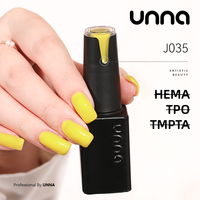 UNNA HEMA & TPO Free TMPTA Free 10ML Vernis Gel UV Couleurs Vert Bleu Rose Longue Durée Luxe Fournisseur de Vernis Gel pour Ongles