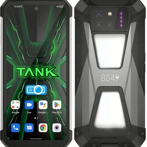 5G Unihertz 15600mAh 12+256GB Rugged Smartphone Laser Protector Camping Light Cooling Fan Phone Android 14 Phone 8849 TANK 3S - Product Image 2