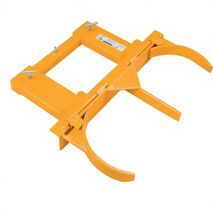 Accesorio Elevador para Montacargas de Tambor Doble, Abrazadera Manual con Capacidad de 1000 kg para el Manejo Simultáneo de Dos Tambores - Product Image 1