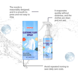 JAKEHOE, cuidado de pulverización sin planchado de alta calidad, refrescante, no graso, eliminación de arrugas, aerosol antiestático - Product Image 3