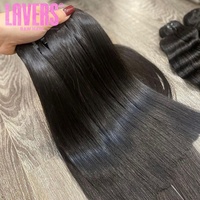 Lot de Cheveux Humains Naturels Bruts Cambodgiens Lisses comme des Baguettes, Vierge Non Traitée, Grade 15A, Double Tirage, Cheveux Bruts Vietnamiens – Vente en Gros