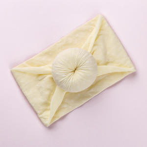 <span class=keywords><strong>Turban</strong></span> surdimensionné à nœud pour bébé, accessoires de mode pour enfant, bandeau pour bébé, accessoires pour bébé, nouvelle collection, vente en gros - Product Image 4