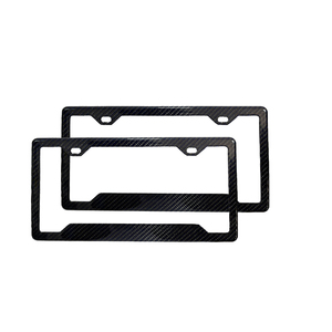 Marco <span class=keywords><strong>de</strong></span> fibra <span class=keywords><strong>de</strong></span> carbono 100% para matrícula <span class=keywords><strong>de</strong></span> coche, marco <span class=keywords><strong>de</strong></span> placa <span class=keywords><strong>de</strong></span> matrícula personalizado, gran variedad <span class=keywords><strong>de</strong></span> tamaños diferentes - Product Image 2