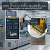 3,5 Zoll TFT LCD Modul 480x800 Industrielles Display RGB SPI Schnittstelle ST7701S Touchscreen OEM ODM LED-Hintergrundbeleuchtung Eingebettet