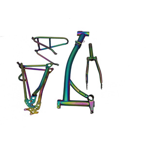Marco de bicicleta <span class=keywords><strong>plegable</strong></span> personalizado, marco de galvanoplastia para bicicleta, piezas de bicicleta para bicicleta <span class=keywords><strong>plegable</strong></span> <span class=keywords><strong>Brompton</strong></span> - Product Image 3