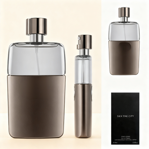 Eau de Toilette Guilty Black da Uomo, Fragranza Naturale Ecologica <span class=keywords><strong>di</strong></span> Lusso, Fresca e Legnosa al Sandalo, 75ml - Product Image 5