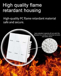 Tuya Thông Minh Composite Cảnh + Tiếp Sức 4 Gang Wifi ZigBee Mechanic Push Button On Off Chuyển Đổi Với Ứng Dụng Điều Khiển - Product Image 4