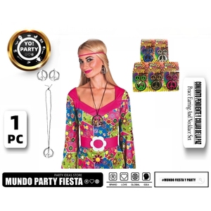 FESTIVAL 2 pezzi di gioielli di moda per il fascino della pace incastonate in Blister Pack #61571 - Product Image 1