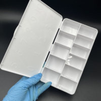 Boîte de rangement vide pour capsules d'ongles, couleur blanche, 11 tailles, haute qualité, prix compétitif, fournisseur chinois