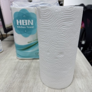 Toalla de Papel para Cocina Personalizada, Rollo Jumbo de Pulpa de Madera Virgen, Precio de Fábrica al por Mayor - Product Image 3