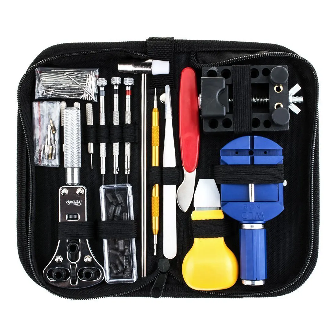 Wholesale High Quality Watch Repair Tool Kit Combined Package 147 pcs Watch Accessories Parts Tools