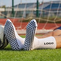 Chaussettes de football personnalisées - Matière Spandex Écologique et Respirante Antidérapantes Personnalisation du logo pour les designs d'équipe
