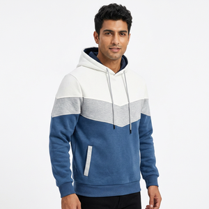 Sudaderas con Capucha Personalizadas de Alta Calidad para Hombre, 450 g/m², Gruesas, con Bordado Desgastado, 100% Algodón, con Apliques Bordados - Product Image 1