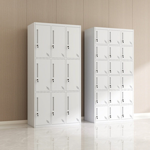 Armadio Moderno in Acciaio Regolabile Homniture con Grande Capacità per Camera da Letto e Soggiorno - Product Image 4