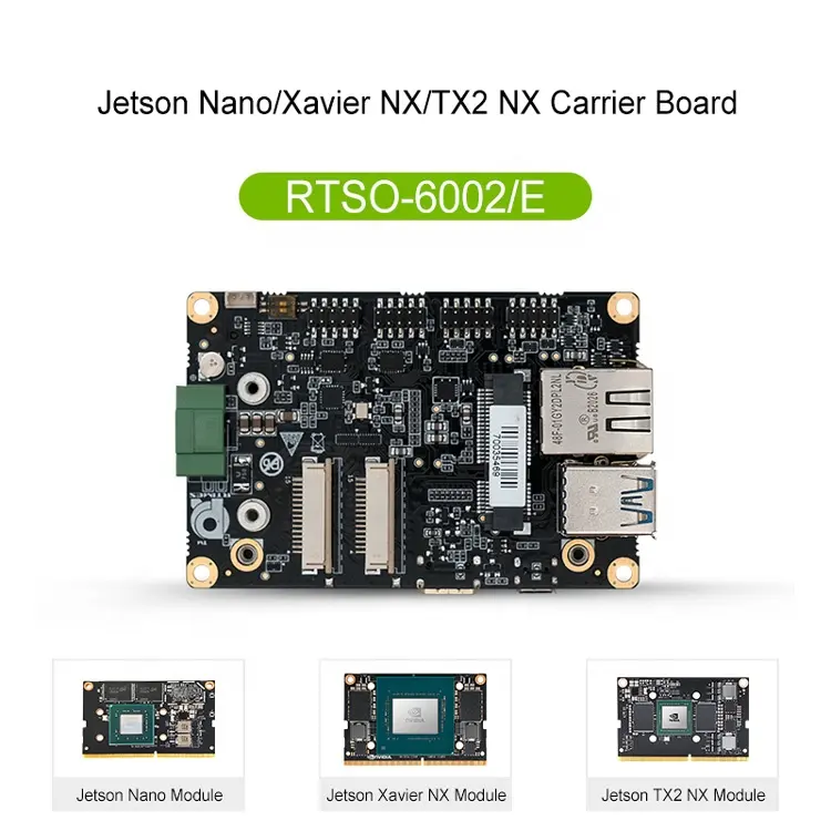 Jetson NANO RTSO-6002 V1.2 Carrier Board per Nvidia Jetson Nano 4 GB Developer Kit Developer Board Jetson Nano Dev Kit B01