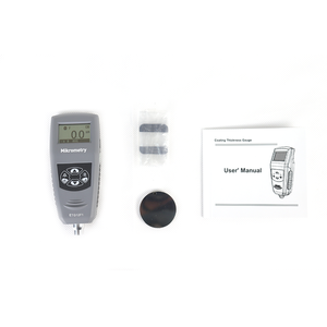 เครื่องวัดความหนาผิวเคลือบดิจิทัล,เครื่องทดสอบสีมิเตอร์วัดความหนาของการเคลือบผิวฟิล์มเคลือบสีรถยนต์หน้าจอ LCD โรงงาน - Product Image 5