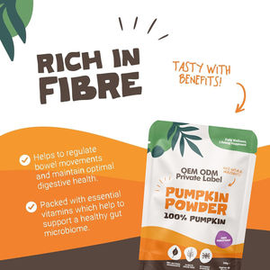 Polvo de calabaza deshidratado orgánico, ayuda digestiva para perros, suplemento <span class=keywords><strong>natural</strong></span> para perros, golosinas para mascotas para aliviar la diarrea y la salud intestinal - Product Image 4