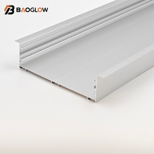 Nouveau design, profilé en aluminium anodisé de 120*35 mm de large pour bande LED, profilé premium avec canal pour cornet LED, vis personnalisable - Product Image 3