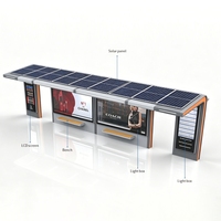 Aire de repos intelligente pour les transports avec stockage d'énergie solaire et signalisation de parcours intégrée