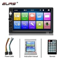 EURS 7010B 7012B 7018B Lecteur MP5 universel à double écran de 7 pouces 7010B Lecteur MP3 MP5 Lecteur audio de voiture