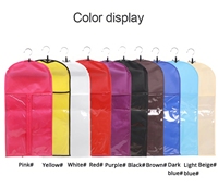 Sac de Rangement pour Perruque en PVC Résistant avec Cintre et Fermeture Éclair Étanche, Emballage Personnalisé pour Cheveux pour le Commerce