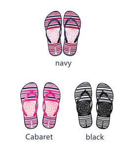 Ciabatte da donna LUOFU in PVC con stampa a trasferimento termico a forma di diamante - Product Image 3