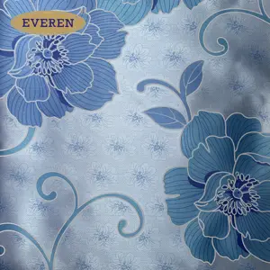 EVEREN Mattress Printed Satin Fabric Bedding