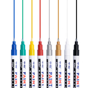 <span class=keywords><strong>Pennarello</strong></span> <span class=keywords><strong>indelebile</strong></span> SIPA SP151, 36 colori, impermeabile, ad asciugatura rapida, certificato EN71-3/ASTM D-4236, punta da 1,0 mm, per plastica. - Product Image 3