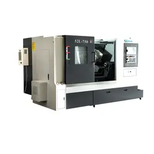 High Precision 2 Spindle 5 Axis Cnc Automatic Lathe TL-52L-750 Cnc Lathe For Metal Cutting