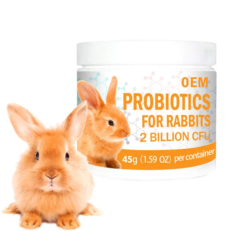 Tavşan takviyeleri günlük sindirim sağlık probiyotik toz