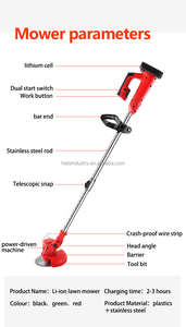 Điện bàn chải cắt cỏ tông đơ + edger telescoping cực vườn công cụ máy cắt - Product Image 2