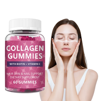 Gummies au collagène avec biotine et vitamines - Améliore l'élasticité et l'éclat de la peau, renforce les ongles et favorise la croissance des cheveux, favorise l'action anti-âge 60