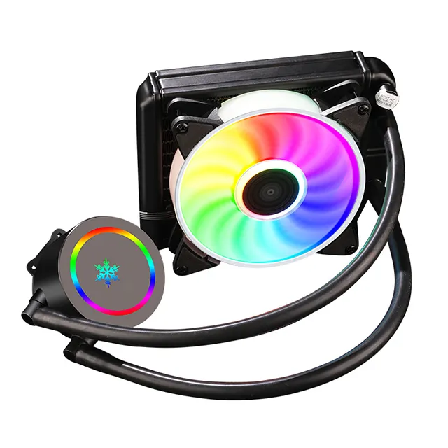 CPU Water Cooling Cooler Fan Ventilador RGB For Intel LGA 1150 1151 1155 1200 1366 2011 AMD AM3 AM4 Liquid Radiator