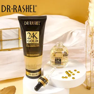 DR RASHEL-Juego de cuidado de la piel, oro de 24K, antiedad, 5 uds., novedad