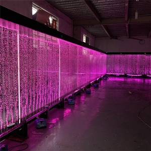 Home Decor Led Light Dancing Water Bubble Wall Water Panel Fountain for Home Hotel Banquet Decoration Wall Decor - Product Image 5