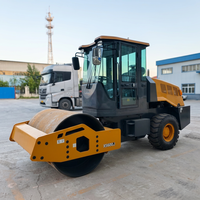 Compacteur vibrant XS600J 6 tonnes sans embrayage, boîte de vitesses à changement de vitesse, essieu avant 2400 kg, essieu arrière 3600 kg, utilisation facile