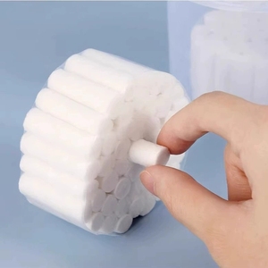 100 bâtonnets de coton jetables pour tatouage des lèvres, tampons buccaux PMU pour maquillage permanent - Product Image 4