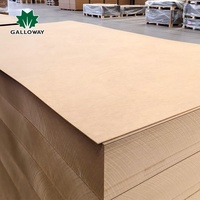 Tablero MDF de 8 mm, 10 mm, 12 mm, 18 mm, Placa de HDF, Láminas de Madera MDF para Armarios de Hotel, Suelos Laminados, Materiales HDF para Fabricación de Puertas