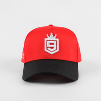 Casquette de baseball personnalisée Golf 5 panneaux Oxford motif léopard, broderie 3D en relief de haute qualité, visière incurvée structurée, sangle réglable, unisexe