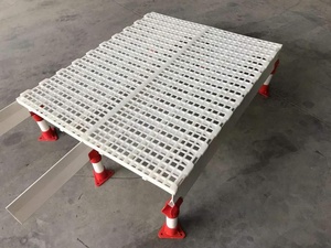 Fácil limpieza Fuerza Aves de Corral Cobertizo elevado Suelo de plástico Pollo Gallina Pollo Asador Fabricación de pisos de listones de plástico - Product Image 2