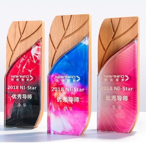 Trophée en verre en forme d'étoile d'oiseau, cristal de sublimation, de Chine, pour la récompense des gagnants, Torch Mountain Shield, personnalisé - Product Image 2