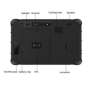 Windows <b>Tablet</b> Rugged Custom Industrial 10.1 <b>Tablet</b> Vehicle Pro with Docking Station Waterproof Shockproof USB-C - Product Image 4