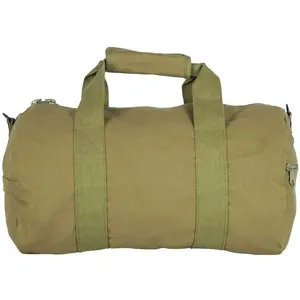 شعار مخصص للسفر في الهواء الطلق صالة الألعاب الرياضية الجيش الأخضر لفة حقيبة مع حزام الكتف للانفصال