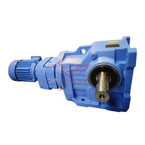 Guomao Helical-bevel Gear Box With K107 Series 90 Degree Gearbox Motor Speed Reducer for elevators