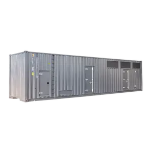 china factory price container type 1500kw silent diesel generator 1875kva generator set powered by cummins engine