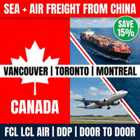 Service fiable de livraison directe porte-à-porte de Chine vers le Canada et les États-Unis, agent logistique express aérien et maritime