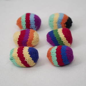 Ensemble de balles en velours tricotées à la main, best-seller transfrontalier, pour enfants de 4 à 6 ans, écologique, style traditionnel folklorique - Product Image 2
