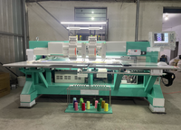 Machine à broder informatisée Dahao à double tête, 9 aiguilles, machine à broder plate domestique avec noyau d'engrenage moteur